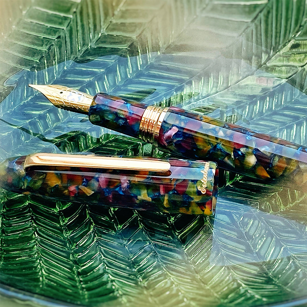 Esterbrook Estie Fountain Pen Botanical Gardens Gold by Esterbrook at Cult Pens
