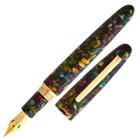 Esterbrook Estie Oversize Fountain Pen Botanical Gardens Gold Custom Scribe Nib by Esterbrook at Cult Pens