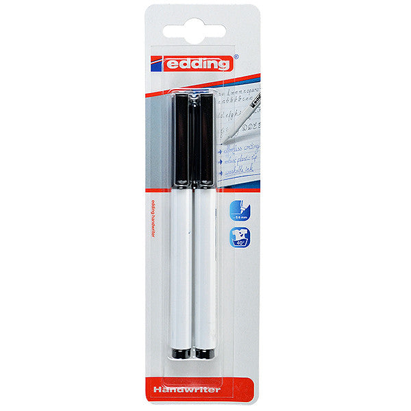 edding Handwriter Pen Set of 2 by edding at Cult Pens