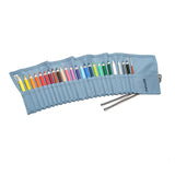 Fabriano Cartucciera ECO Filed Pencil Case Light Blue by Fabriano at Cult Pens