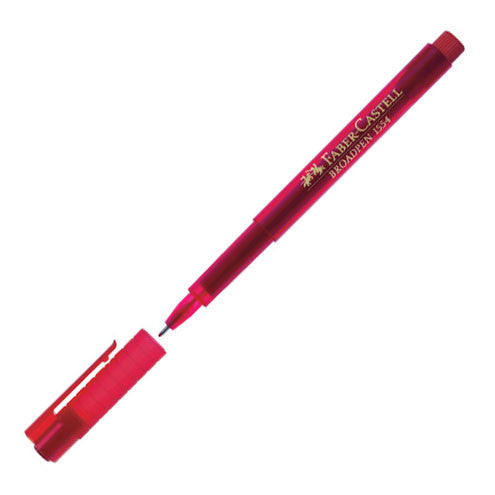 Faber-Castell Fineliner Pen Broadpen 1554 by Faber-Castell at Cult Pens