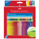 Faber-Castell Colour Grip Pencils Box of 48 by Faber-Castell at Cult Pens