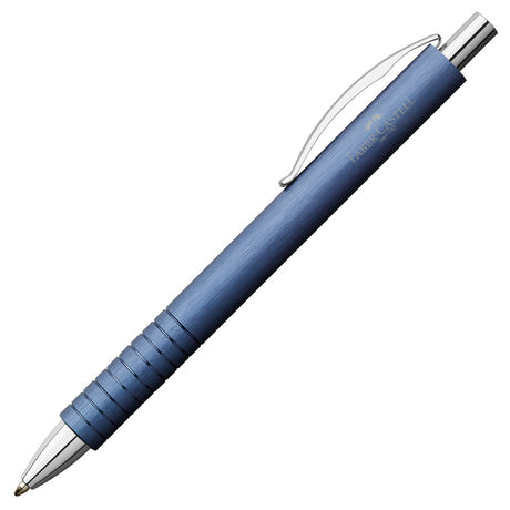 Faber-Castell Essentio Aluminium Ballpoint Pen Blue by Faber-Castell at Cult Pens