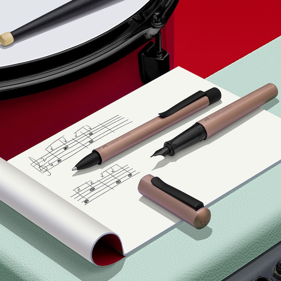 Faber-Castell Hexo Fountain Pen Bronze by Faber-Castell at Cult Pens