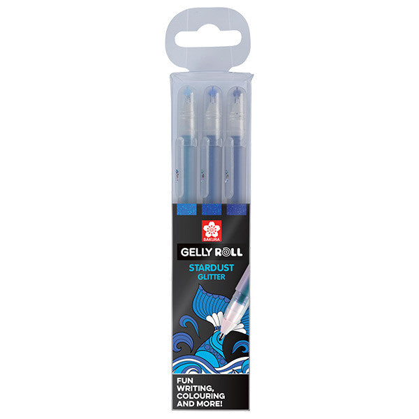 Gelly Roll Stardust Set of 3 by Gelly Roll at Cult Pens