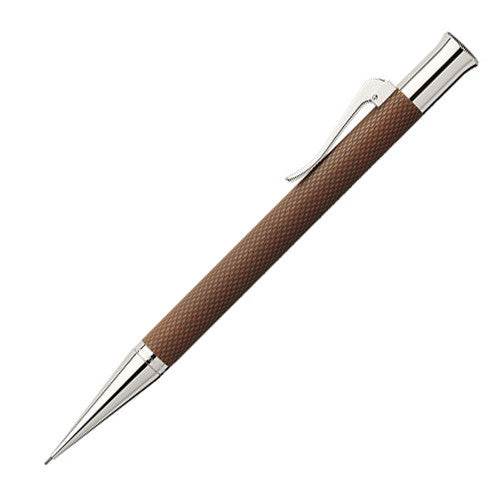 Graf von Faber-Castell Guilloche Pencil Cognac by Graf von Faber-Castell at Cult Pens