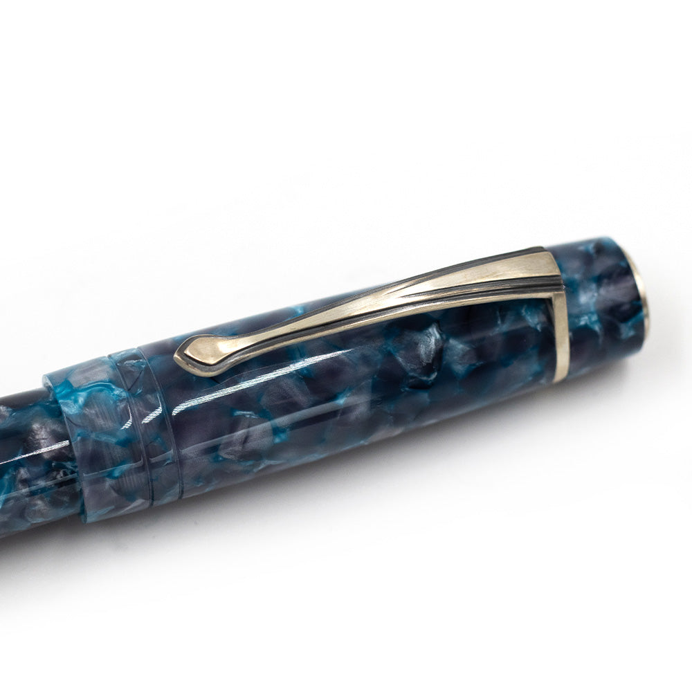 Kilk Celestial Fountain Pen Blue Chipped by Kilk at Cult Pens