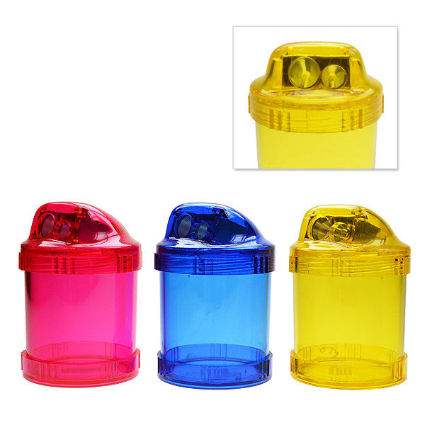 KUM Streamline Ice Colours Canister Sharpener 460 by KUM at Cult Pens
