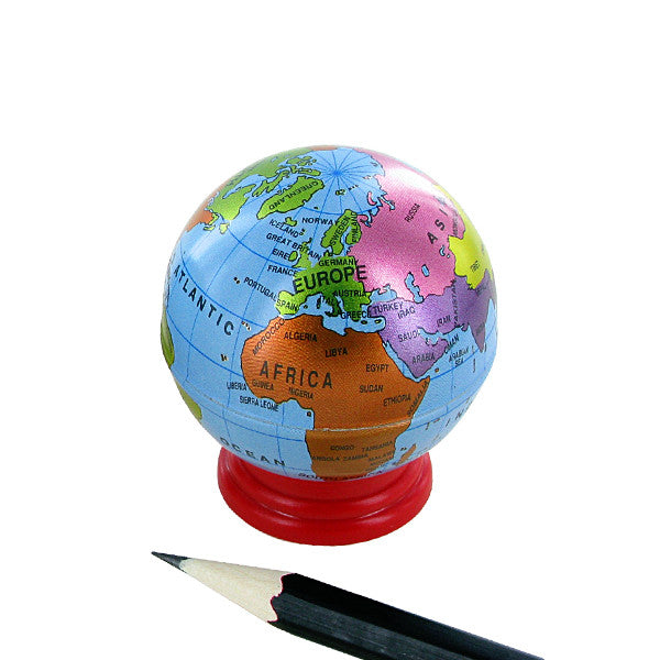 KUM Globus Metal Globe Pencil Sharpener by KUM at Cult Pens