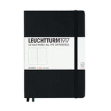 LEUCHTTURM1917 Hardcover Notebook Medium Black by LEUCHTTURM1917 at Cult Pens
