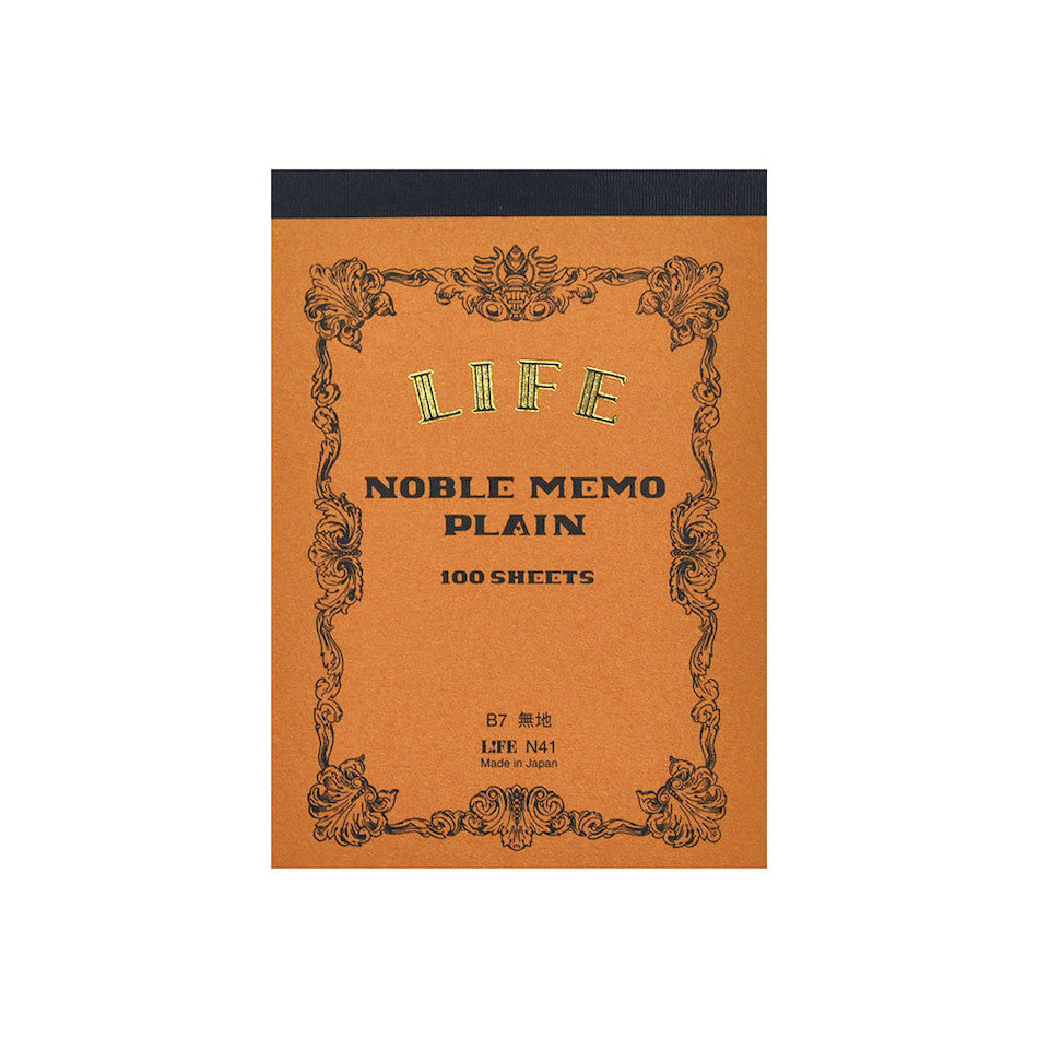 Life Noble Notepad B7 by Life at Cult Pens