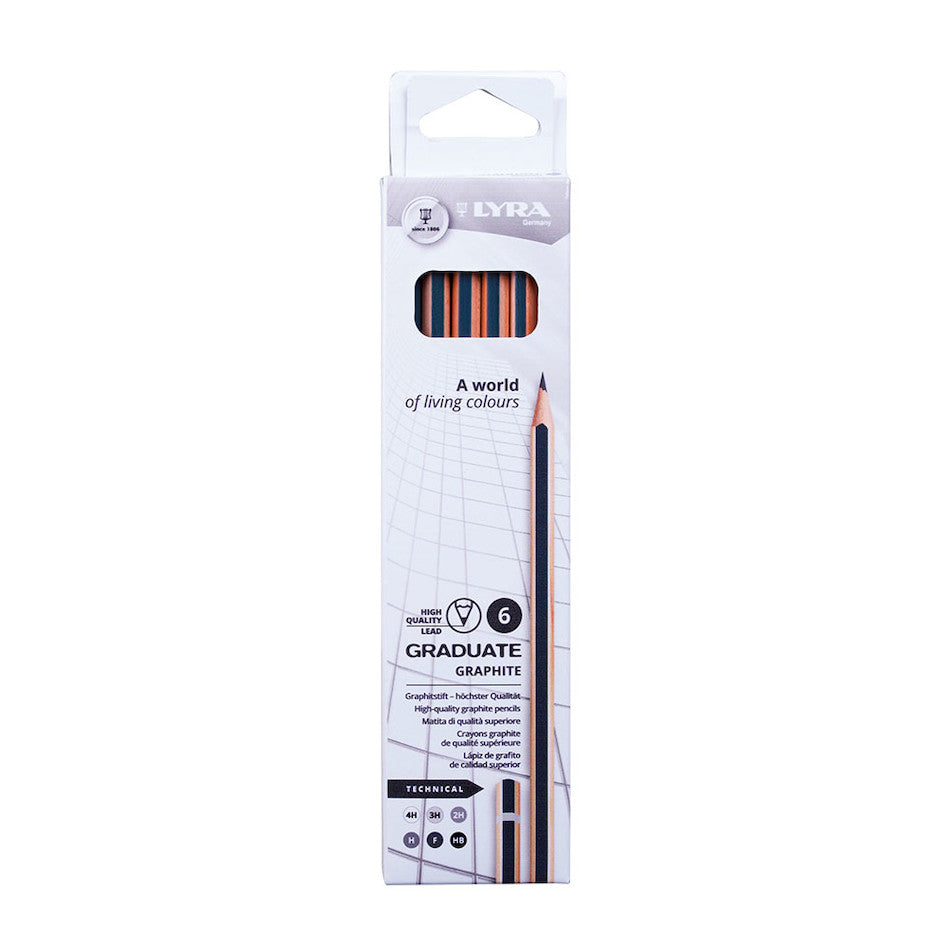 LYRA Graduate Graphite Technical Drawing Set of 6 by LYRA at Cult Pens