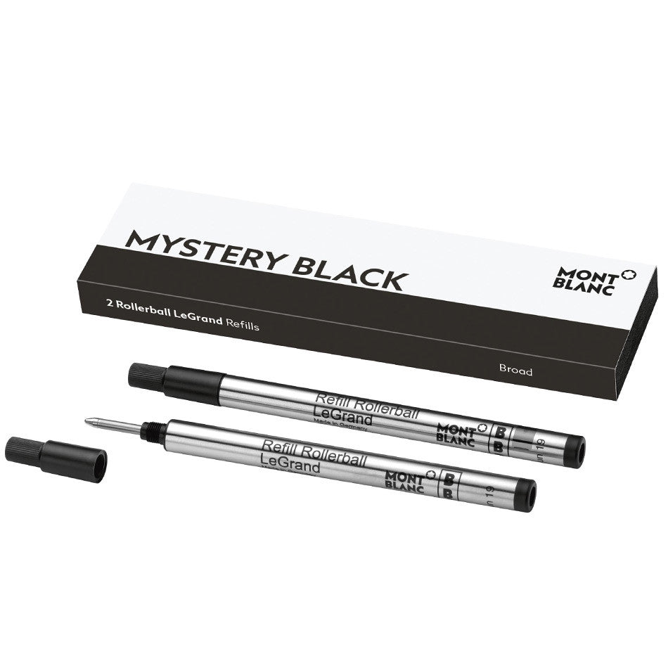 Montblanc LeGrand Rollerball Refill Set of 2 Broad by Montblanc at Cult Pens