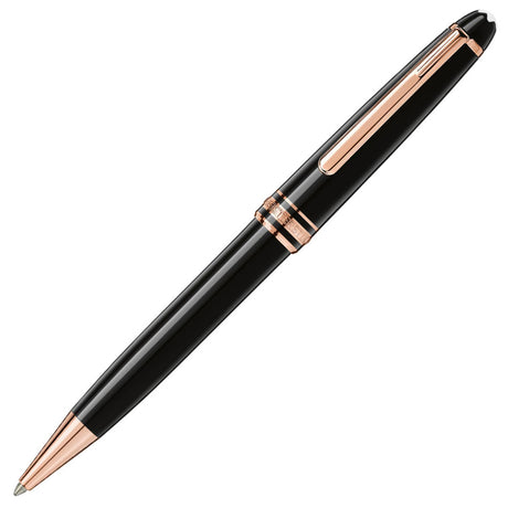 Montblanc Meisterstuck Classique Ballpoint Pen Rose Gold Trim by Montblanc at Cult Pens