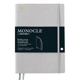 Monocle by Leuchtturm1917 Softcover Notebook B5 Light Grey by Monocle by Leuchtturm1917 at Cult Pens