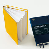 Monocle by Leuchtturm1917 Wallet/Accordion Notebook B6+ Yellow by Monocle by Leuchtturm1917 at Cult Pens