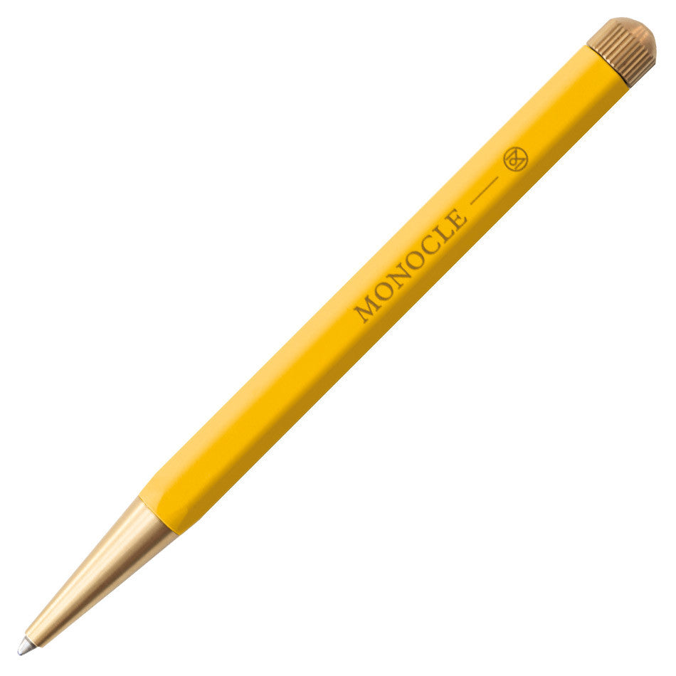 Monocle by Leuchtturm1917 Drehgriffel Ballpoint Pen Yellow by Monocle by Leuchtturm1917 at Cult Pens