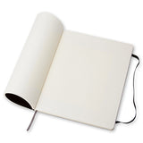 Moleskine Soft Cover Extra Large Notebook 190x250 Black by Moleskine at Cult Pens