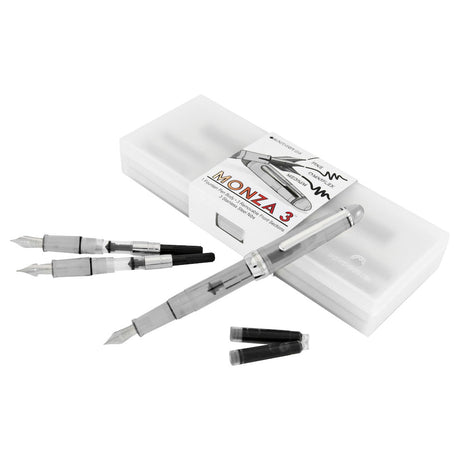 Monteverde Monza 3 Fountain Pen Clear by Monteverde at Cult Pens