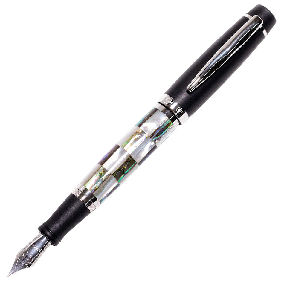 Opus 88 Shell Fountain Pen Check by Opus 88 at Cult Pens
