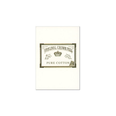 Original Crown Mill Pure Cotton Writing Pad A5 by Original Crown Mill at Cult Pens
