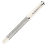 Pelikan Souveran M405 Fountain Pen Silver White by Pelikan at Cult Pens
