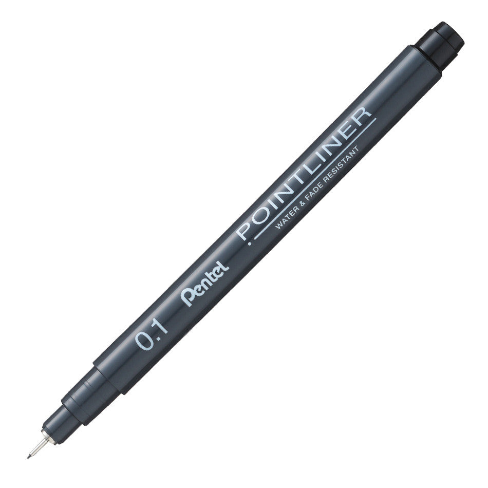 Pentel Pointliner Pen Black Set of 5 Assorted by Pentel at Cult Pens