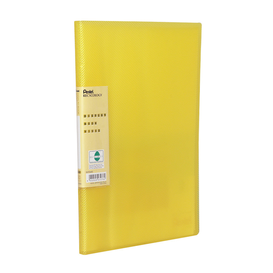Pentel Display Book Vivid Yellow by Pentel at Cult Pens