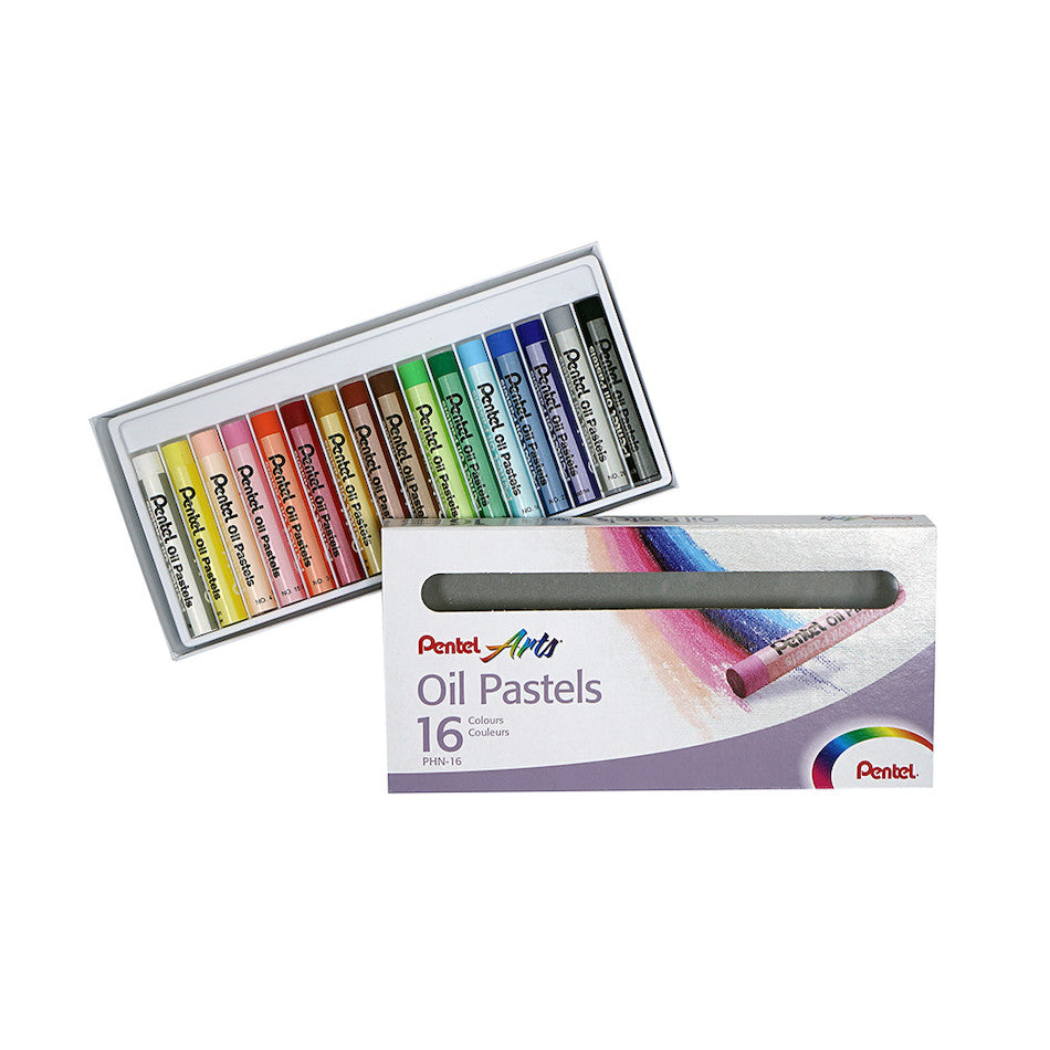 Pentel Oil Pastel Set of 16 by Pentel at Cult Pens