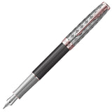 Parker Sonnet Fountain Pen Metal Grey by Parker at Cult Pens