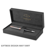 Parker Sonnet Ballpoint Pen Metal Grey by Parker at Cult Pens
