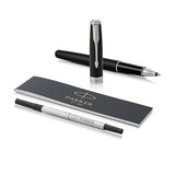 Parker Sonnet Rollerball Pen Matte Black Lacquer with Palladium Trim by Parker at Cult Pens