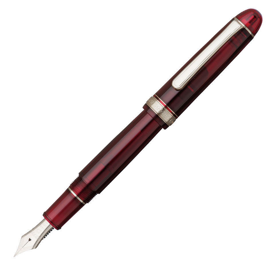 Platinum #3776 Century Fountain Pen Bourgogne with Rhodium Trim by Platinum at Cult Pens