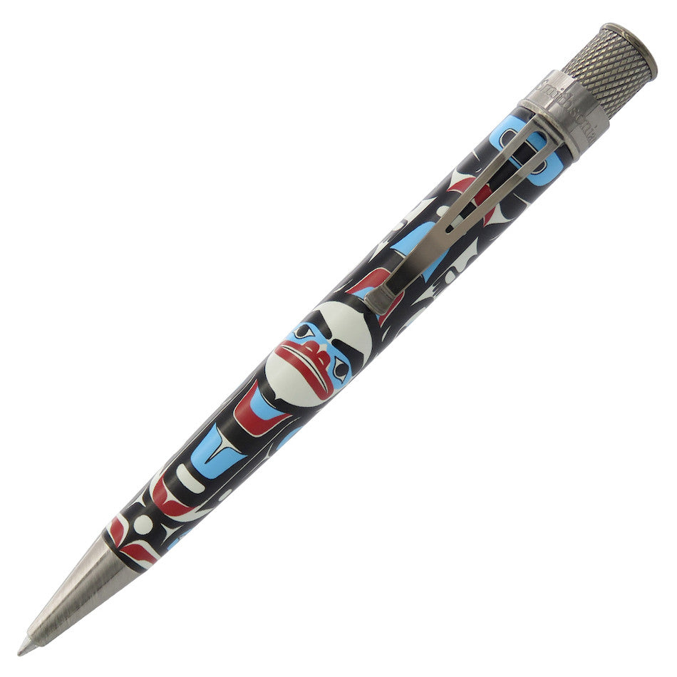 Retro 51 Smithsonian Rollerball Pen Raven Steals The Sun by Retro 51 at Cult Pens