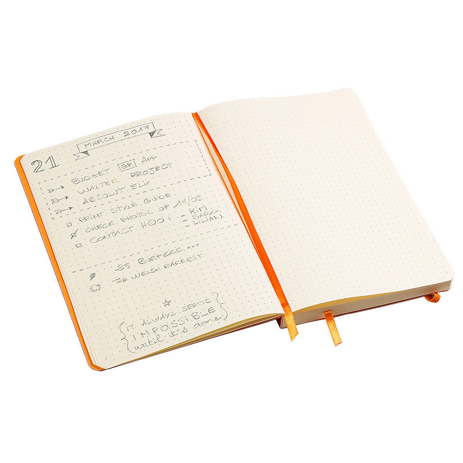 Rhodia Rhodiarama GoalBook A5 Beige by Rhodia at Cult Pens