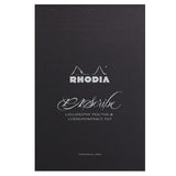 Rhodia PAScribe Calligraphy Practise and Correspondence Pad Black by Rhodia at Cult Pens