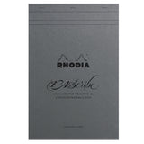 Rhodia PAScribe Calligraphy Practise and Correspondence Pad Grey by Rhodia at Cult Pens