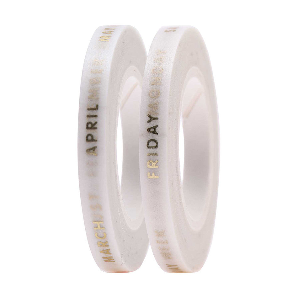 Rico Tape Slim Months/Days by Rico Design at Cult Pens