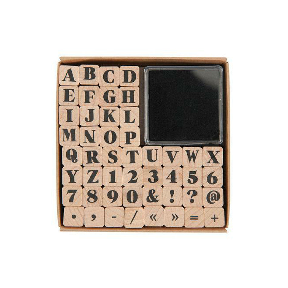 Rico Stamp Set ABC and Numbers II by Rico Design at Cult Pens