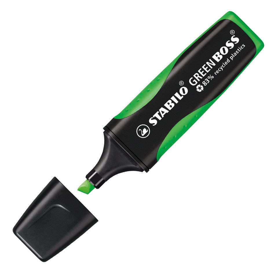 STABILO GREEN BOSS Highlighter by STABILO at Cult Pens