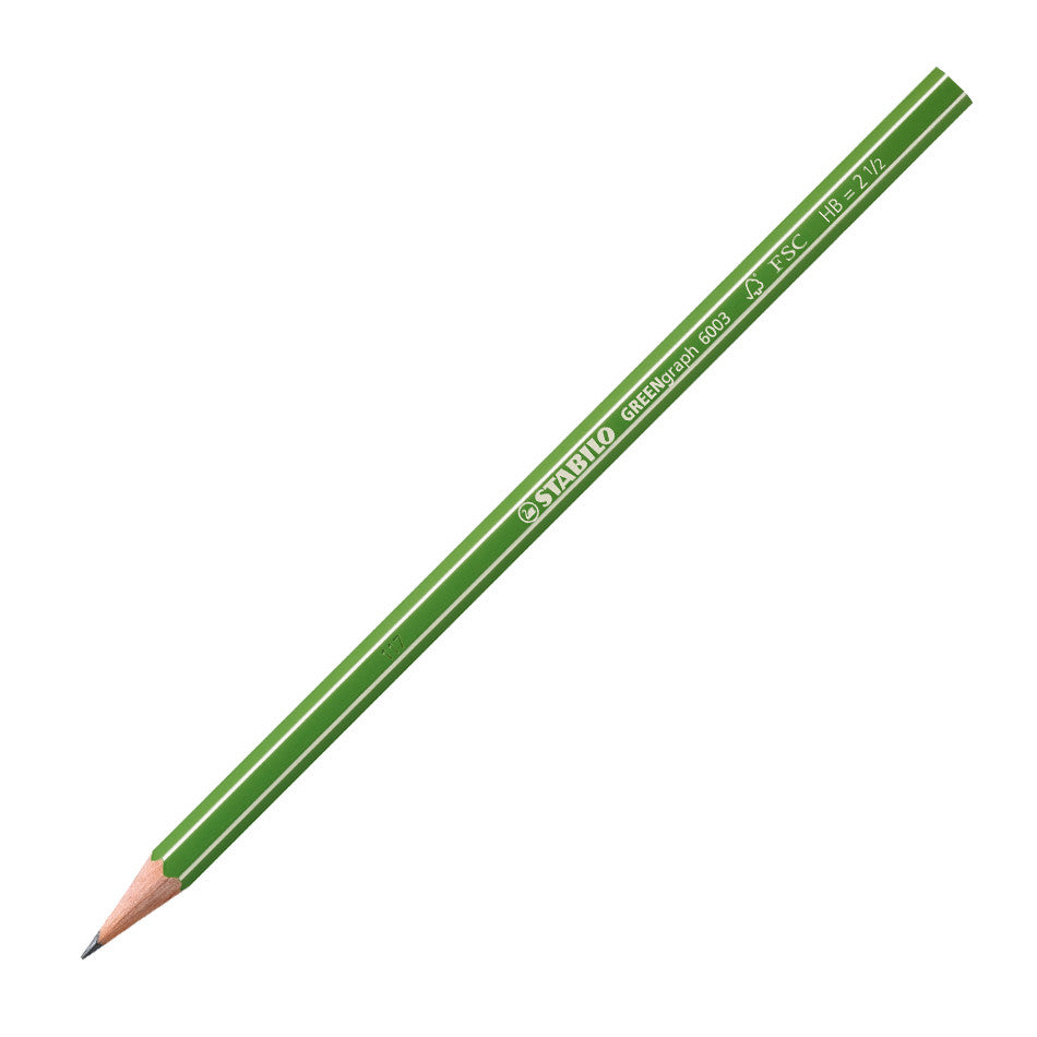 STABILO GREENGraph Graphite Pencil HB by STABILO at Cult Pens