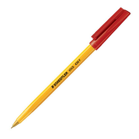 Staedtler Stick 430 Ballpoint Pen Fine by Staedtler at Cult Pens