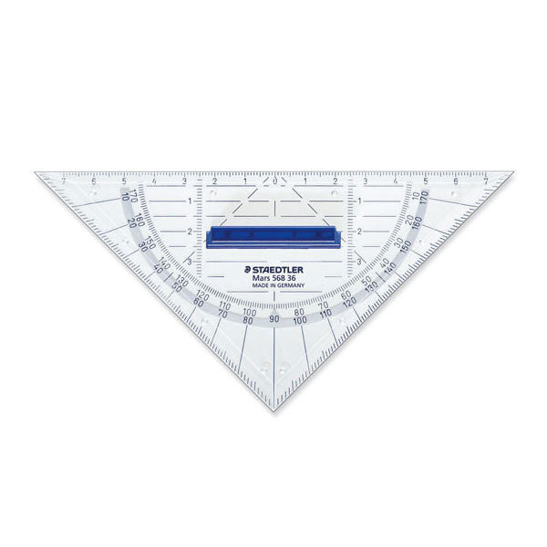 Staedtler Mars Geometry Set Square 16cm by Staedtler at Cult Pens