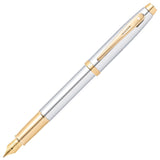 Sheaffer 100 Fountain Pen Bright Chrome by Sheaffer at Cult Pens