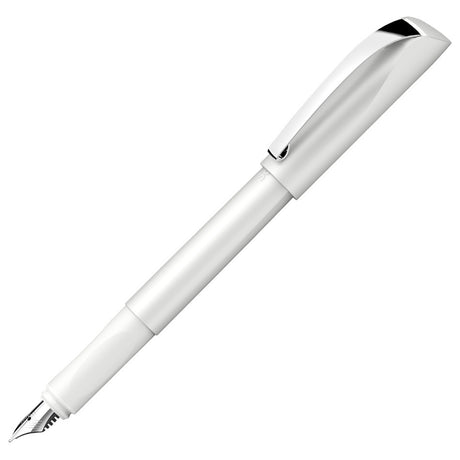 Schneider Ceod Shiny Fountain Pen Pearl White by Schneider at Cult Pens