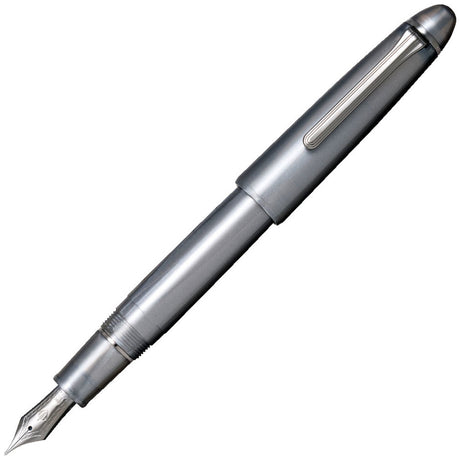 Sailor 1911 Ringless Metallic Fountain Pen Simply Gray 21K Nib by Sailor at Cult Pens