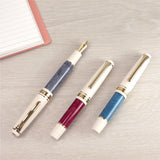 Sailor Professional Gear Slim Mini Rencontre Fountain Pen Bordeaux Foncé 14K Nib by Sailor at Cult Pens