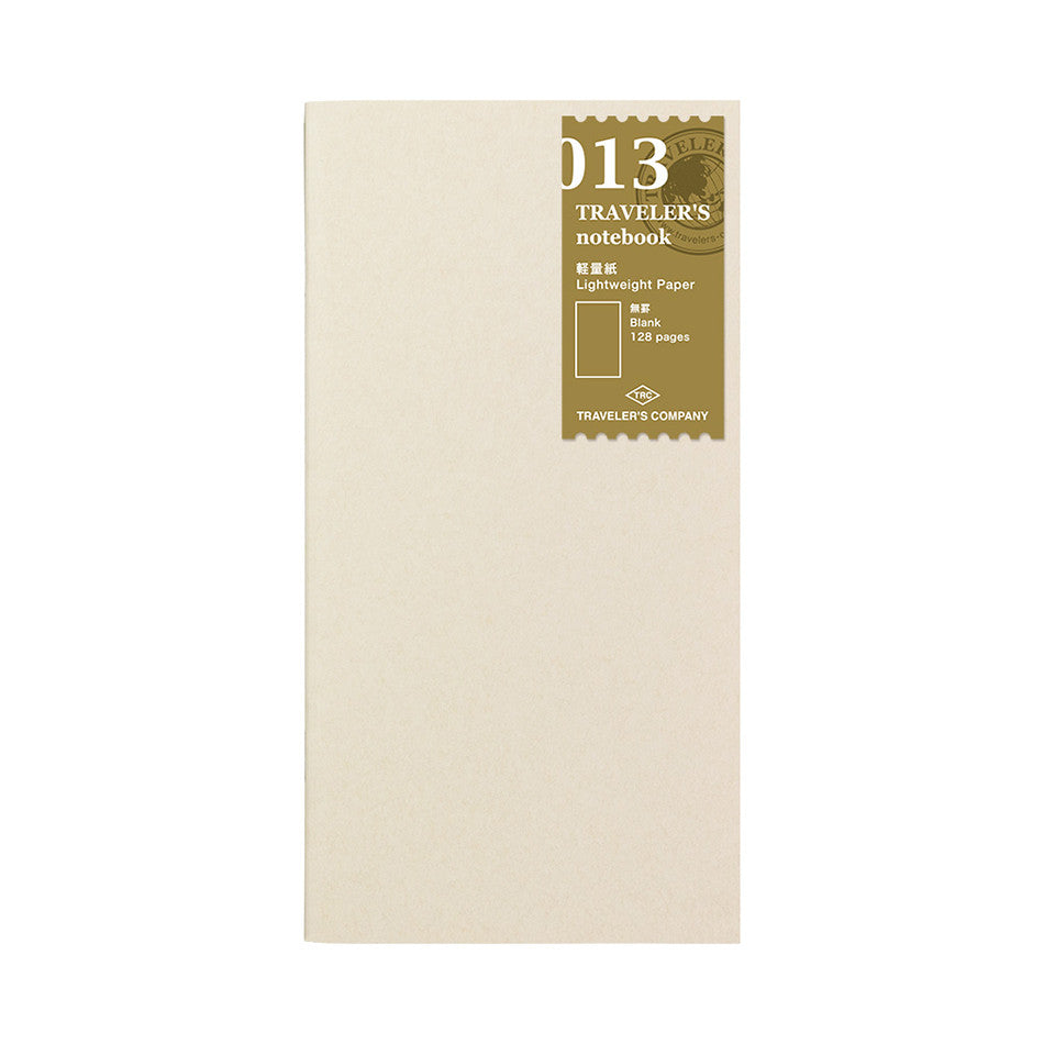 TRAVELER'S COMPANY Notebook Refill Light Paper by TRAVELER'S COMPANY at Cult Pens