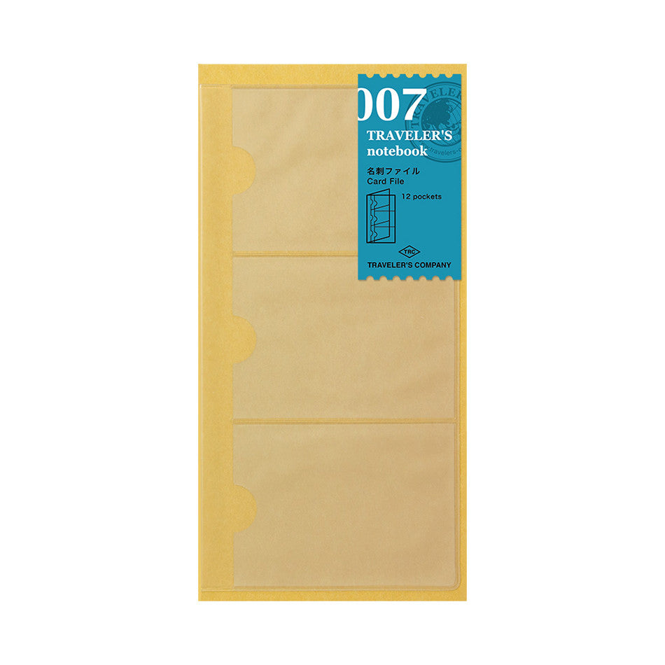 TRAVELER'S COMPANY Notebook Refill Card File by TRAVELER'S COMPANY at Cult Pens