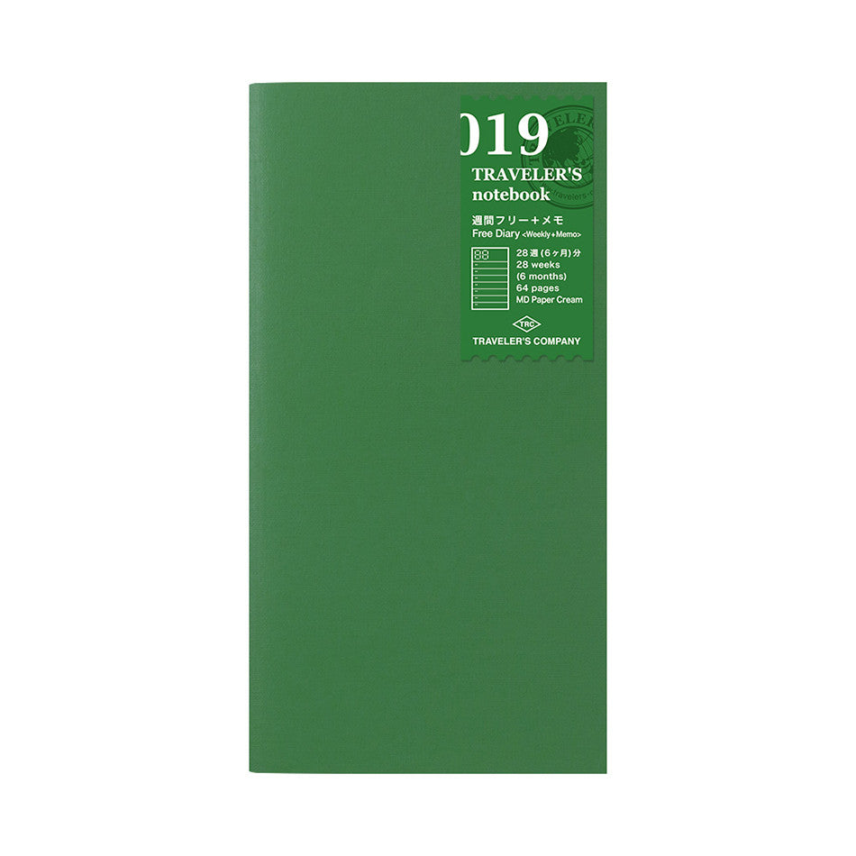 TRAVELER'S COMPANY Notebook Refill Perpetual Diary Weekly by TRAVELER'S COMPANY at Cult Pens
